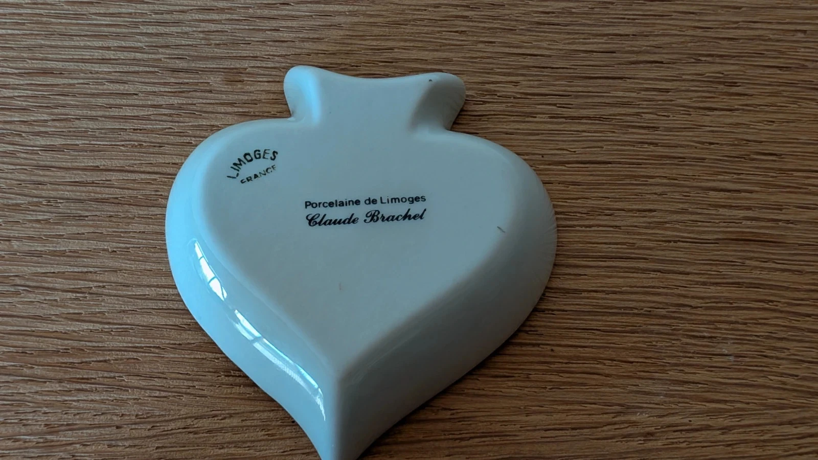 pique pocket ashtray Limoges porcelain claude brachet old car bentley – photo 4